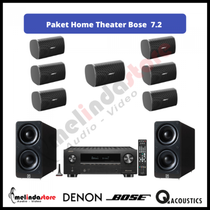Paket Home Theater Speaker Bose DM3SE 7.2
